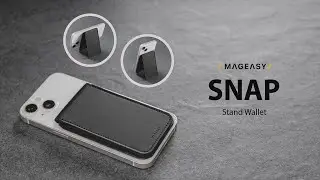 SNAP MagSafe Wallet Stand for iPhone 14 | MAGEASY |