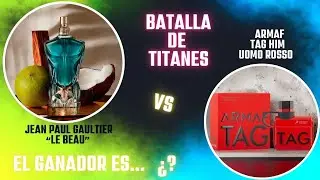 ARMAF vs JEAN PAUL GAULTIER_💥LE BEAU VS TAG HUOMO ROSSO💥 CUAL GANARA