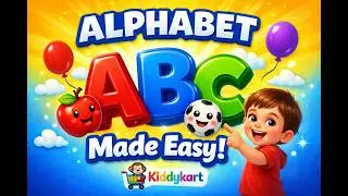 ABC Learning for Indian Kids | Alphabet Video | Cartoon Alphabet India | A for Apple Kids