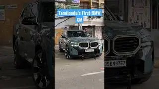 Tamilnadu&rsquo;s First BMW XM #trending #youtubeshorts #viral #chennai