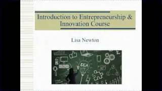 Entrepreneurship & Innovation - online course