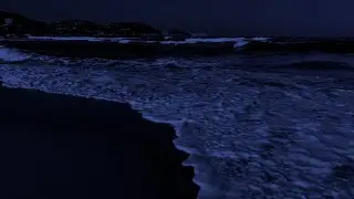 Ocean Sounds for Sleep - Peaceful Night Ocean Waves