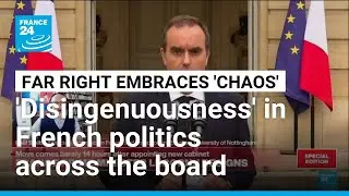 'French politics has always been baroque, but now it's playing out on the public stage'