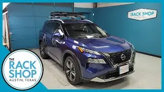 2021-2025 Nissan Rogue with Yakima OffGrid MEDIUM Cargo Basket | The Rack Shop - Austin, TX