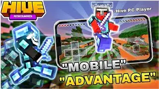 PC Player Got Destroyed By A Mobile Player In Hive Skywars...