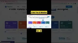 5 Best Free Ai Websites जो आपका Time Save करेंगी | Part - 02 |#aiwritingtools #aivideoTools #aitools