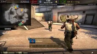 POV - Coldzera (SK)(38-32) vs Astralis / Overpass / IEM Oakland 2017