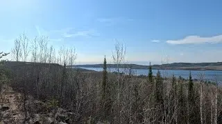 Hiking - Border Route Trail - Bridal Falls Spur Trail to the Crab Lake Trail Cutoff in the BWCA