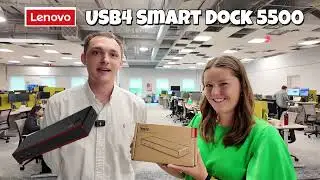 Unboxing the ThinkPad USB4 Smart Dock 5500... with Brandon Eichhorst and Logan Principe!!