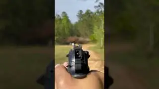 😎Smooth Beretta 92FS Plinking Steel at 25 Yards #rangeday #shootingrange