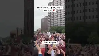 2026 FIFA WORLD CUP CITY REVEAL REACTIONS🇺🇸🇨🇦🇲🇽