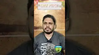 Dry Pitch #worldcup2023 #cricketworldcup #cricket #shorts #short   #cricketanalysis #pitch #Drypitch