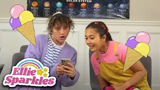 Texting in Class, You'll get in Trouble! | Ellie Sparkles Show