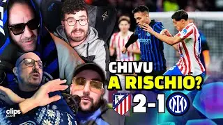 ATLETICO MADRID - INTER 2-1 | CHIVU SBAGLIA TUTTO!!! INTERISTI SI SCANNANO TRA DI LORO! *LIVE FOLLE*