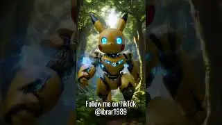Pokemon PIKACHU Evolutions Mecha Pokemon #mecha #Pokemon #ai #pokemongo #anime#Trending #fyp #gaming