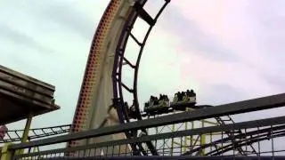 rollercoaster - me and my dad on the BIG DIPPER!