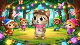 Mini and the Rainbow Cloud Treasure | Cute Kitten Magical Adventure #kitten #cat #cartoon