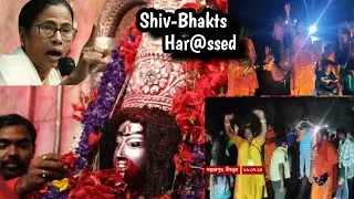 Hindu Pilgrims Stopped Near Tarapith Birbhum 
