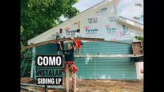 COMO INSTALAR SIDING LP SMARTSIDE #siding #install