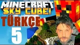 Minecraft T&uuml;rk&ccedil;e Survival | Sky Cube | B&ouml;l&uuml;m 5