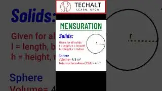 Mensuration Sphere #shorts