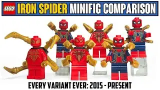 EVERY LEGO Iron Spider Minifigure Ever Made (2015 - Present)