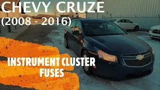 Chevrolet Cruze - INSTRUMENT CLUSTER FUSE LOCATION (2008 - 2016)