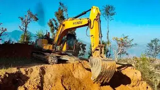 Heavy Equipment on a Thread: Watch How a New Himalayan Road is Built