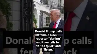 Donald Trump calls female black reporter 