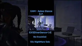 EX1[DiverGence-1.4] NightMare Solo Mode No KnockOut #oncehuman #oncehumanmobile #gaming #myanmar