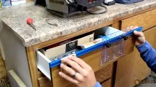 Rockler Deluxe Drawer Pull JIG IT Demo | Glass Impressions