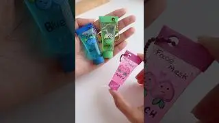 Mini Face Mask Ideas😍✨#shorts #art #diy #viralvideo #youtubeshorts_