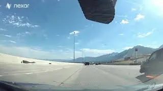 Truck Tire Pops off at an Unfortunate Time || ViralHog