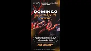 📡#ENVIVO | Maná Del Cielo Mayagüez | 10:30 am | 18 de enero de 2026 | Apóstol Walter Santiago