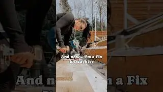 Fix It Daughter #doityourself #diy #womenwhobuild #womenwhodiy #homerenovations