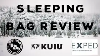 Sleeping Bag Showdown - Is The Kuiu Worth it? Exped Vs Big Agnes Vs Kuiu