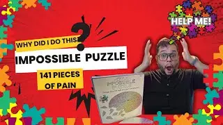 This 141-Piece Acrylic Puzzle Broke My Brain 🤯 (Insanely Hard!)