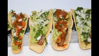 Fried Steak Tacos - Beef Taco Recipe - Taco Recipe