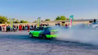 Drift BMW E30 Libya - تمتيع بئر العالم