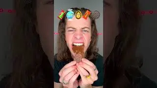 Гигантские шоколадные эмодзи ASMR!? 🤤