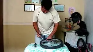 How to repair or replace the bicycle wheel\Как отремонтировать или заменить велосипедное колесо