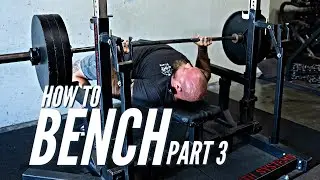 HOW TO BENCH PRESS. EASY STEPS! LEG DRIVE (PART 3)
