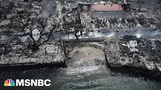 Hawaii wildfires reduce parts of Maui to &lsquo;smoldering, toxic mess&rsquo;