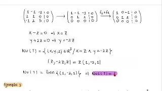 Clase 25. Núcleo e imagen de una transformación lineal