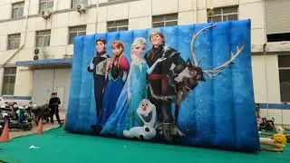 Light Inflatable Balloon Wall for 2023 #Stagedesign Advertising Decoration
