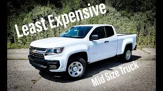 НАИМЕНЬШИЙ ДОРОГОЙ среднеразмерный грузовик &mdash; Chevy Colorado 2021 года