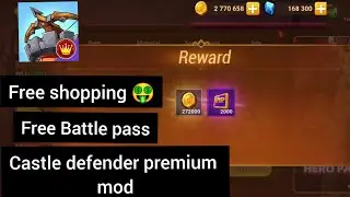 Castle defender premium mod apk free shopping 🤑free Battle pass latest version