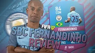 FIFA 17: SBC Fernandinho (84) Player Review 