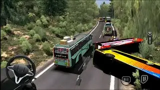 THE WORST CRASH YET! 🤯 Total Damage Test in Indian Bus Simulator! #gaming #gameplay #game #youtube 