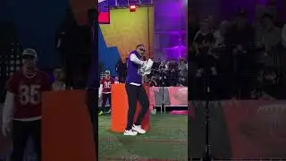 Justin Jefferson One-Handed Catches During Pro Bowl Skills Challenge 👏 | 📺: ESPN